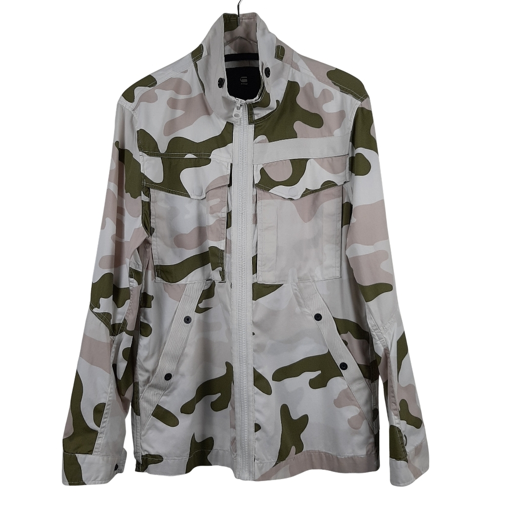 G-Star Raw Men's Camo Lightweight Jacket Size Large